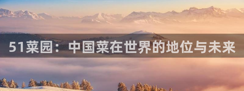 nanataipei51吃瓜：51菜园：中国菜在世界的地位与未来