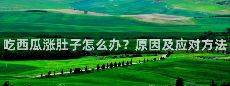 tongrentu8吃瓜吃瓜:吃西瓜涨肚子怎么办?原因及应对方法
